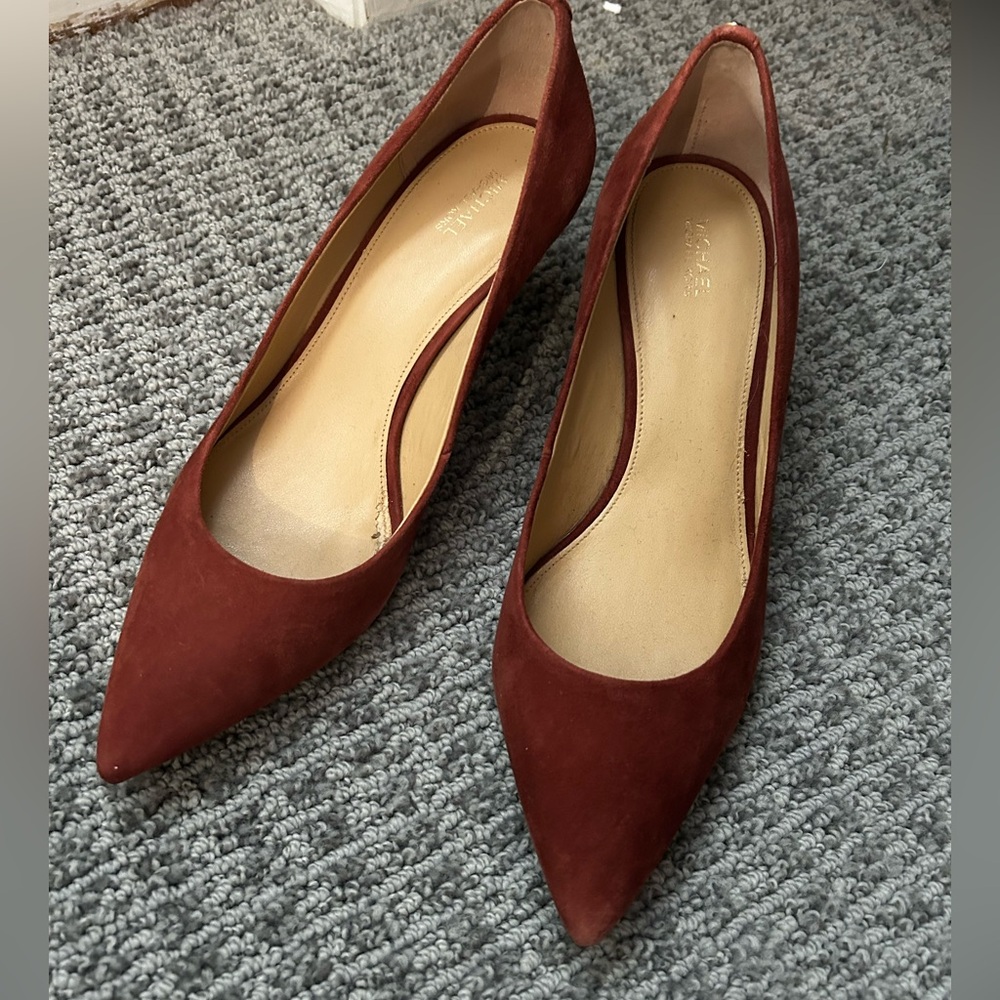 Suede Michael Kors heels